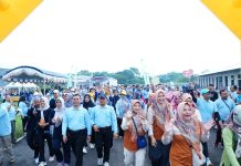 Jalan Sehat HKN Digelar di Sirkuit Parang Magetan