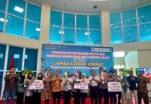Sekda Magetan Tutup Lomba Cerdas Cermat Bakesbangpol, Ini Daftar Pemenangnya