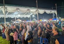 Ratusan Warga Padati Pagelaran Wayang Kulit Kebangsaan di Cepoko