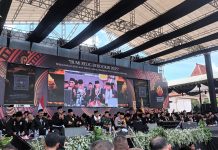 Bumi Reog Berdzikir, 60 Ribu Pendekar Hitamkan Alun-alun Ponorogo