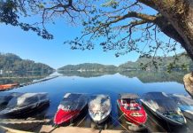 Masuk Telaga Ngebel Ponorogo, Tiket Sudah Termasuk Parkir