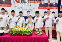 Prabowo Dua Periode Menggema di HUT ke-18 Gerindra Magetan