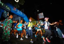Start Tengah Malam, SahurRun Barat Ultra 6K dan 30K Tembus Hujan hingga Sahur