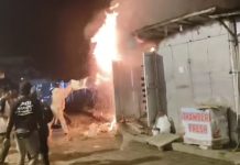 3 Kios di Kawasan Wisata Sarangan Ludes Terbakar Saat Sahur