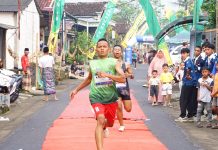 Fun Run dan Makan Ketupat Gratis di Kampung NU Magetan