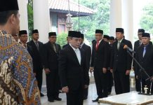 Agus Sugiarto Resmi Jabat Sekda Ponorogo