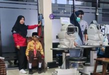 Cakrawala Maospati, Kawal Kesehatan Mata Pelajar hingga Tuntas