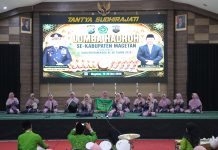36 Tim Hadroh Ramaikan Lomba di Polres Magetan