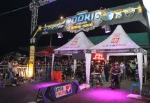 Digelar Malam Hari, Herex hingga Matic Panaskan Drag Bike Bhayangkara Magetan