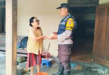 Daging Kurban Polres Magetan Sasar Warga Kurang Mampu
