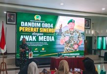 Dandim Omi Perkenalkan Diri ke Awak Media Magetan
