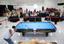 Duel Sengit di Turnamen Biliard Kapolres Cup 2026, Agung-Hamdan Rebut Gelar Juara
