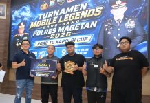 Perebutkan Tiket ke Polda Jatim, 25 Tim Bertarung di Turnamen Mobile Legends Polres Magetan