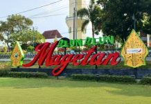 CSR Bank Jatim Percantik Alun-Alun Magetan dan Trotoar Unesa