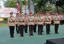 8 Pejabat Utama dan Kapolsek Jajaran di Polres Magetan Berganti