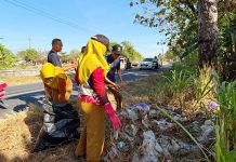 Ruas Jalan Barat–Teguhan Jadi Langganan Sampah Liar, Diduga Dibuang Pengguna Jalan