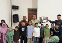 Riyono Caping Gagas BMS, Bantu Biaya Pendidikan Anak Kader di Dapil