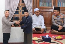 Kapolres Baru Kulo Nuwun ke Tokoh Magetan