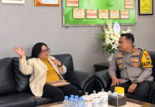 Temui Kapolres, Diana Sasa Angkat Masalah Jalan Rusak hingga Karhutla Magetan