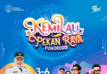 Pekan Raya Ponorogo 3–6 November, Last Child Buka Acara, Ndarboy Genk Tutup Konser